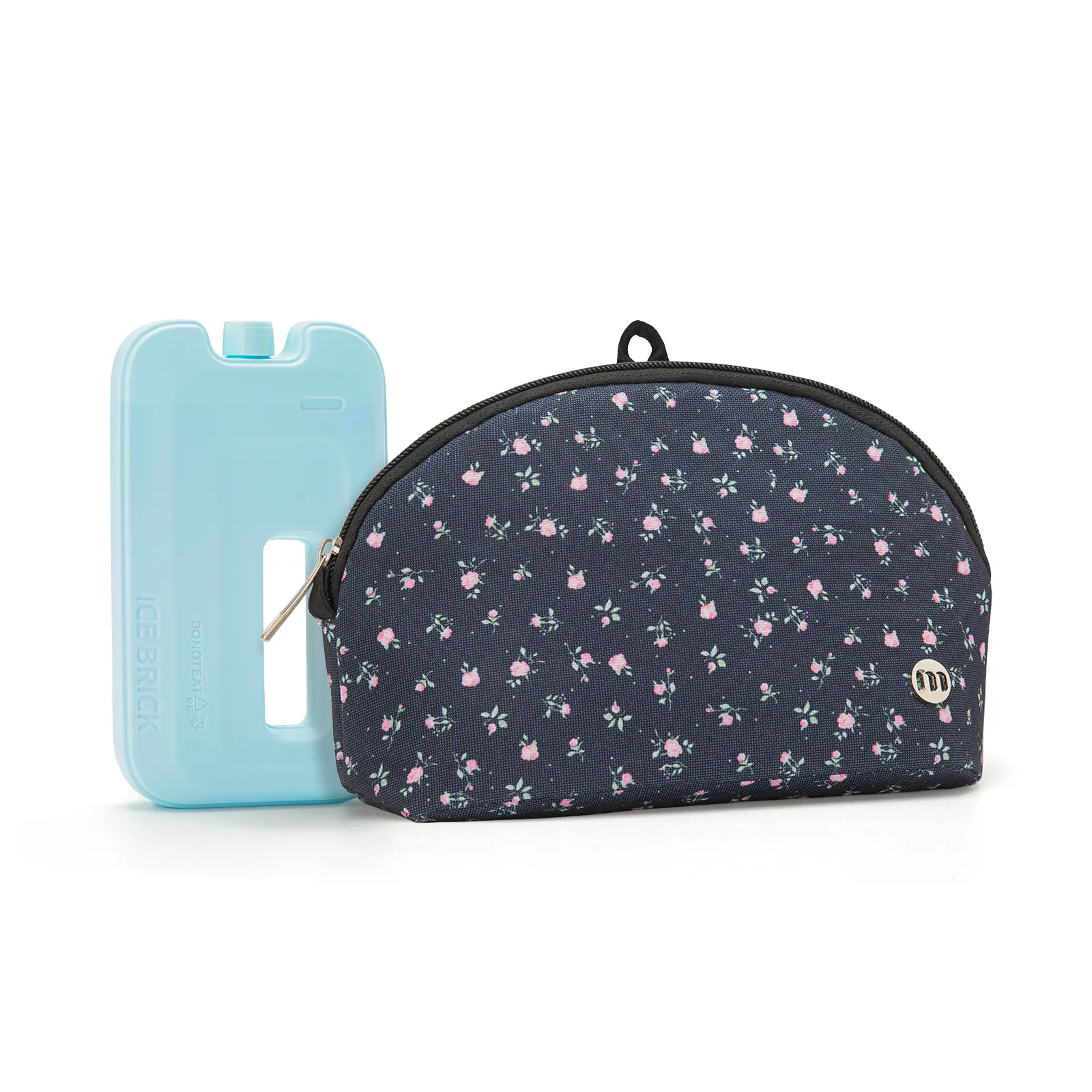 MEXS Small Lunch Bag, 3L Mini Cooler Bag with Detachable Ice Packs, Freezable Snack Bag for Kids/Adults, Small Cooler Lunch Box for Work School Travel