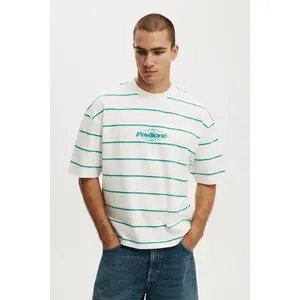 Cropped Fit Graphic T-Shirt