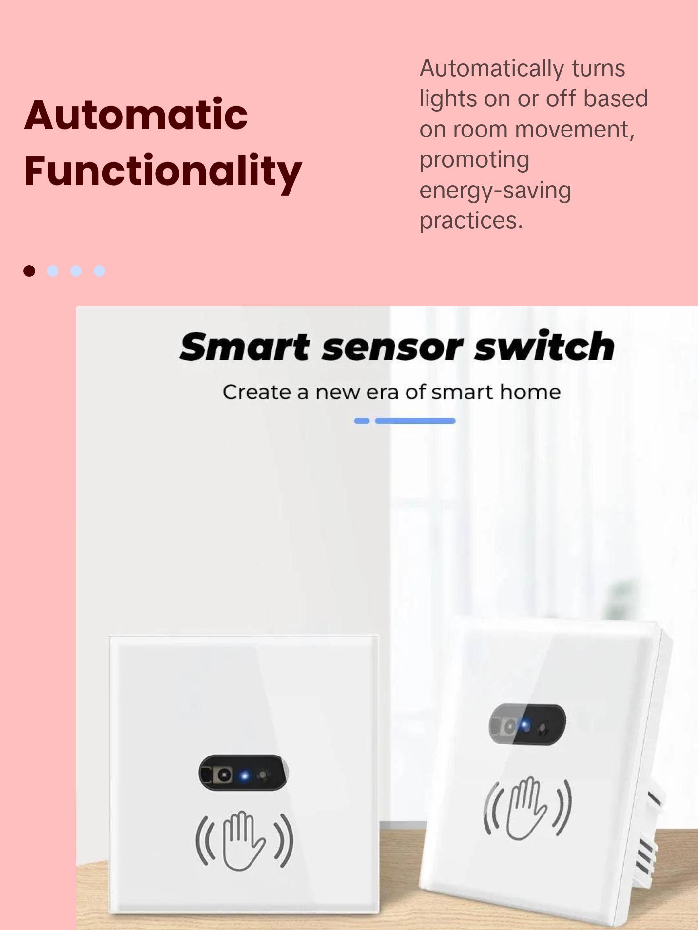 Smart Touchless Infrared Light Switch - Efficient & Easy Installation