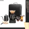 【Fall Deals】SOTECH Pour Over Coffee Maker Set ALL in 1 Travel Portable Coffee Set with Storage Box 9pcs Coffee Maker Set Suitable for Camping Home Office and Gift Giving