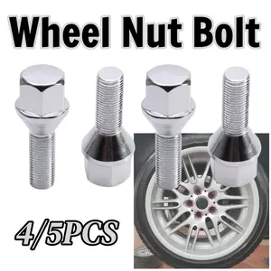 4/5 Piece Set Car Wheel HUB Tire Bolt Studs Extension Screws for Renault Cilo Fluence Scenic Opel Astra Corsa Vectra Zafira Meriva