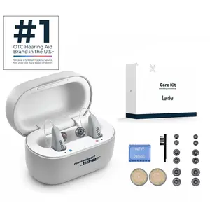 Lexie B2 Plus Self-Fitting OTC Hearing Aids powered by Bose w/Care Kit