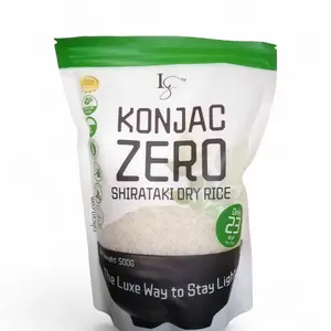LUXE SLIM KONJAC ZERO SHIRATAKI DRY RICE 500g Half Kilo