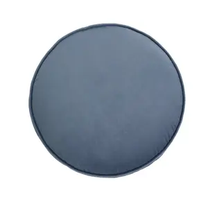 Mainstays Filmore Round Decorative Throw Pillow 16" x 16" Gray, 1 Count, Adult & Teen