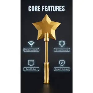 Fairy Star Shape Contactless Payment Magic Wand, Adds Magic to Shopping and Activities, Non-Contact Payment Tool, Model_xinghao Kl1hy