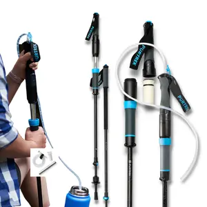PÜRTREK Trek Pole Water Filtration System - Expedition 2.0 Set - 7075 Aluminum, 2-Stage Filtration, 60-Day Money Back Guarantee, ISPO Award Winner