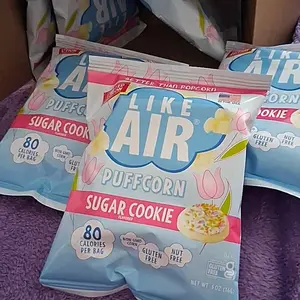 Sugar Cookie Puffcorn Single Serve - 6 bags - Like Air Puffcorn