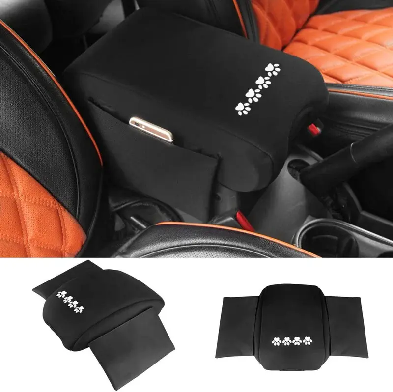 Sunpie Center Console Cover with Storage Bag, Car Organization Accessory, Strong and Durable, Keep Your Center Console Clean, Car Compatible Stowing & Tidying for 2011-2018 Jeep Wrangler JK 2-Door/JKU 4-Door
