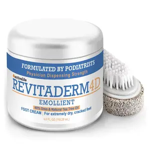 activelife - Revitaderm 4D Urea Hydrating Foot Cream, Moisturizes for Dry, Cracked Feet, Repair Cream and Callus Remover For Feet