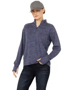 Ariat Women's Rebar Gridwork Baselayer 1/4 Zip T-Shirt - 10053002