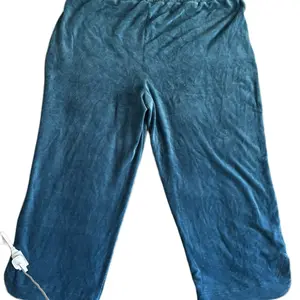 Matilda Jane Women's XXL Casual Pants Wide Leg Blue with Cord Detailing