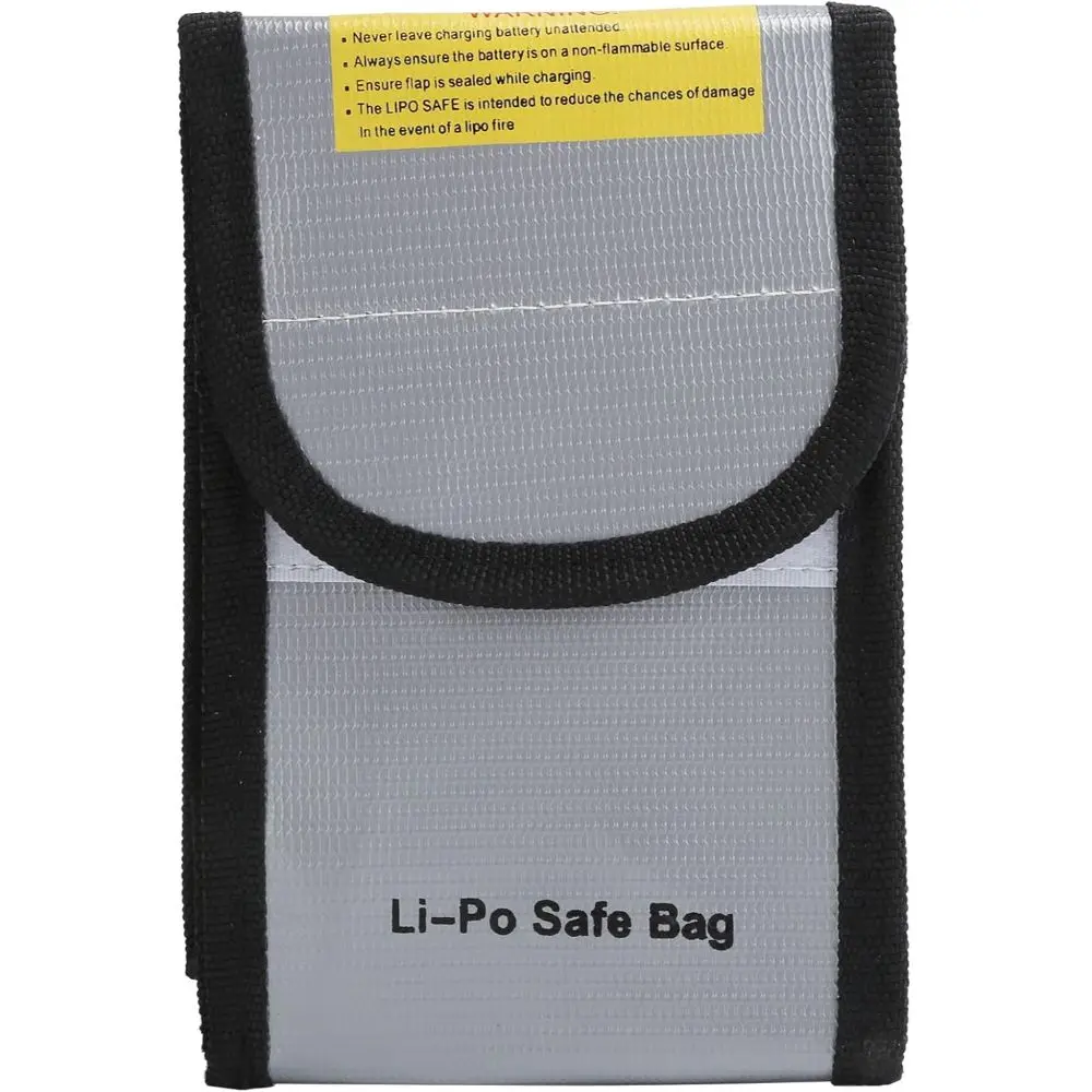 Fireproof Document Bag, 6"x4"x3" Fire and Waterproof Document Storage Fireproof Money Bag for Cash Fire Proof Bag for Documents Safe Accessories Important Document Holder Pouch Envelope