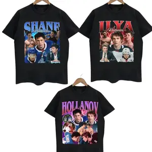 Heated Rivalry Characters T-Shirts, Crewneck Sweatshirts & Pullover Hoodie, Heated Rivalry Hockey Tshirt, Rosanov Shirt, Sports Drama Fan Gift, Shane Hollander Sweatshirt, Ilya Rozanov Hoodie CRGH