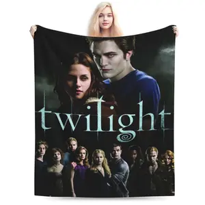 Twilight blanket is a lightweight and soft flannel blanket suitable for sofa bed, room, home travel, air conditioning blanket, suitable for all seasons.