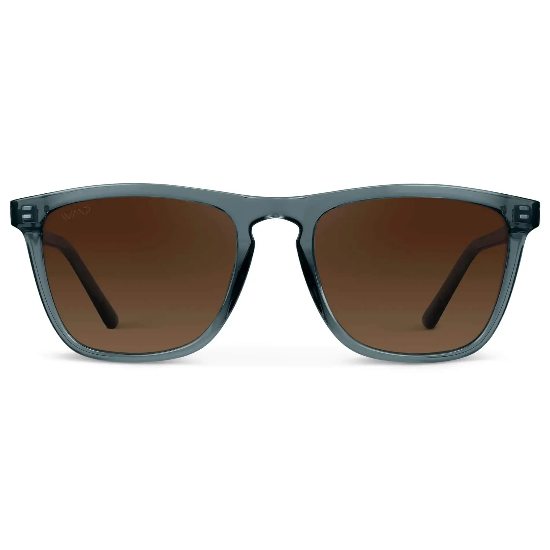 WMP Eyewear Wesley Men's Lightweight Modern Rectangular Sunglasses, Polarized Acetate & TR90 Frame with 100% UVA/UVB Protection, Men's Accessories