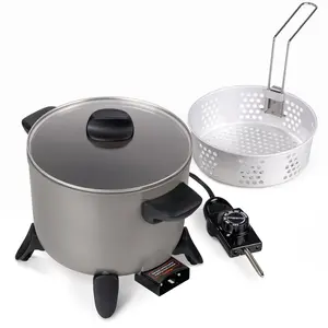 Presto Kitchen Kettle Ceramic Deep Fryer/Multi-Cooker