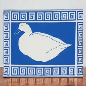Estera Yemaya Beach Mat for Yemaya White & Blue