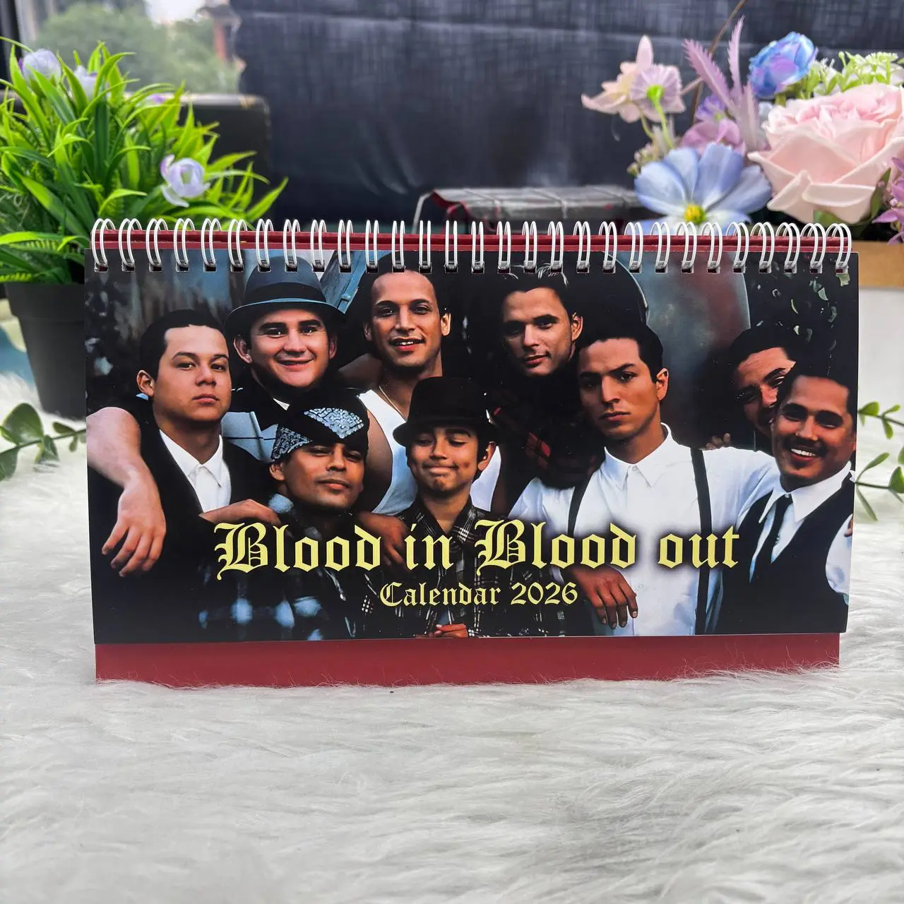 BloodInBloodOut 2026 Calendar, BIBO 2026 Destop Calendar, Movie Calendar, 2026 Calendar, Unique Christmas Gift, Calendar Gift, Holiday Gift Ideas