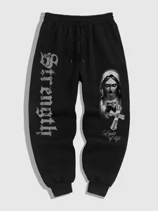 Street Style Casual Sweatpants, Comfortable Skin-Friendly Fabric, Soft and Free, Perfect for Daily and Trendy Looks, Sports Casual Pants, Athleisure Style Pants
