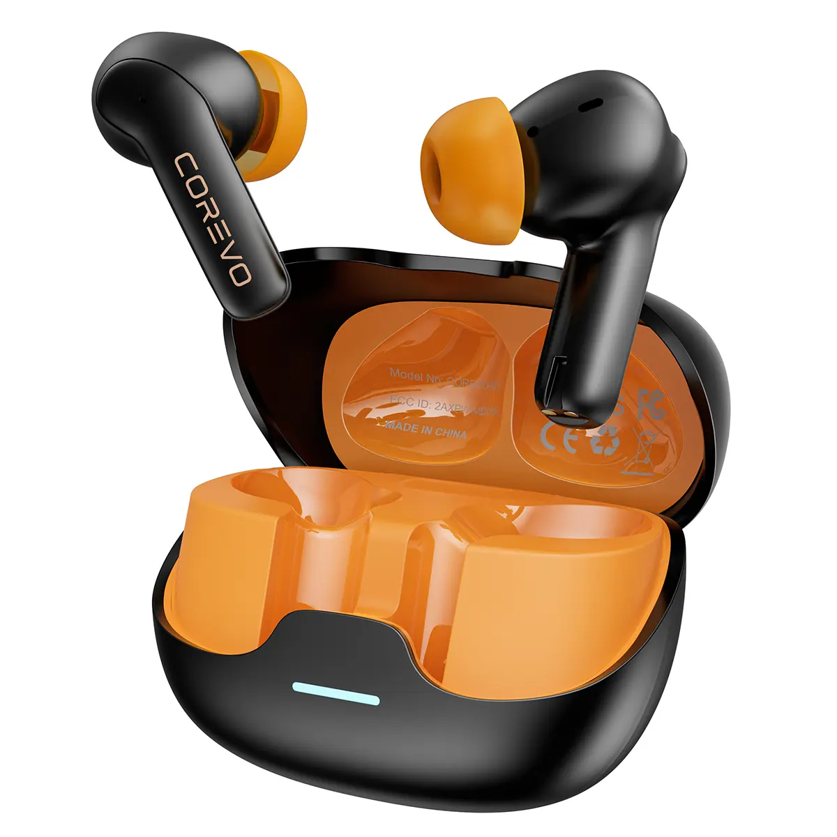 COREVO Wireless In-Ear Headphones | 98.5% Noise Cancellation, Adaptive Noise Cancellation that intelligently adjusts to your environment, High-Resolution Audio, 15-Hour Battery Life, Bluetooth 5.4