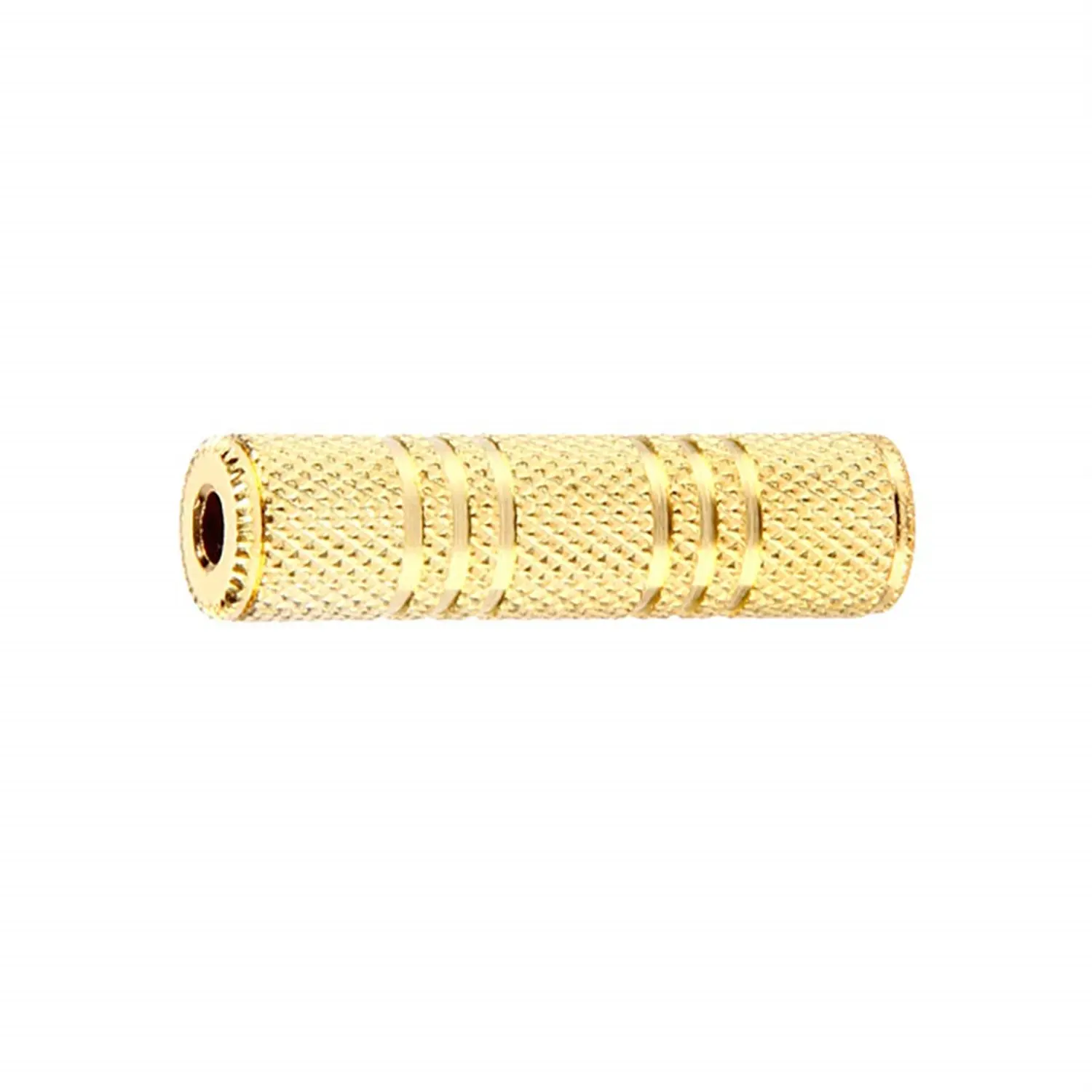 SatelliteSale Auxiliary 3.5mm Jack Stereo Female to Female Extension Gold Plated Coupler Aux