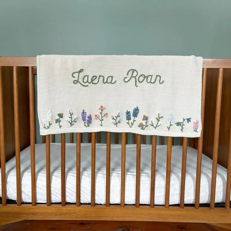 Wildflower Keepsake Blanket