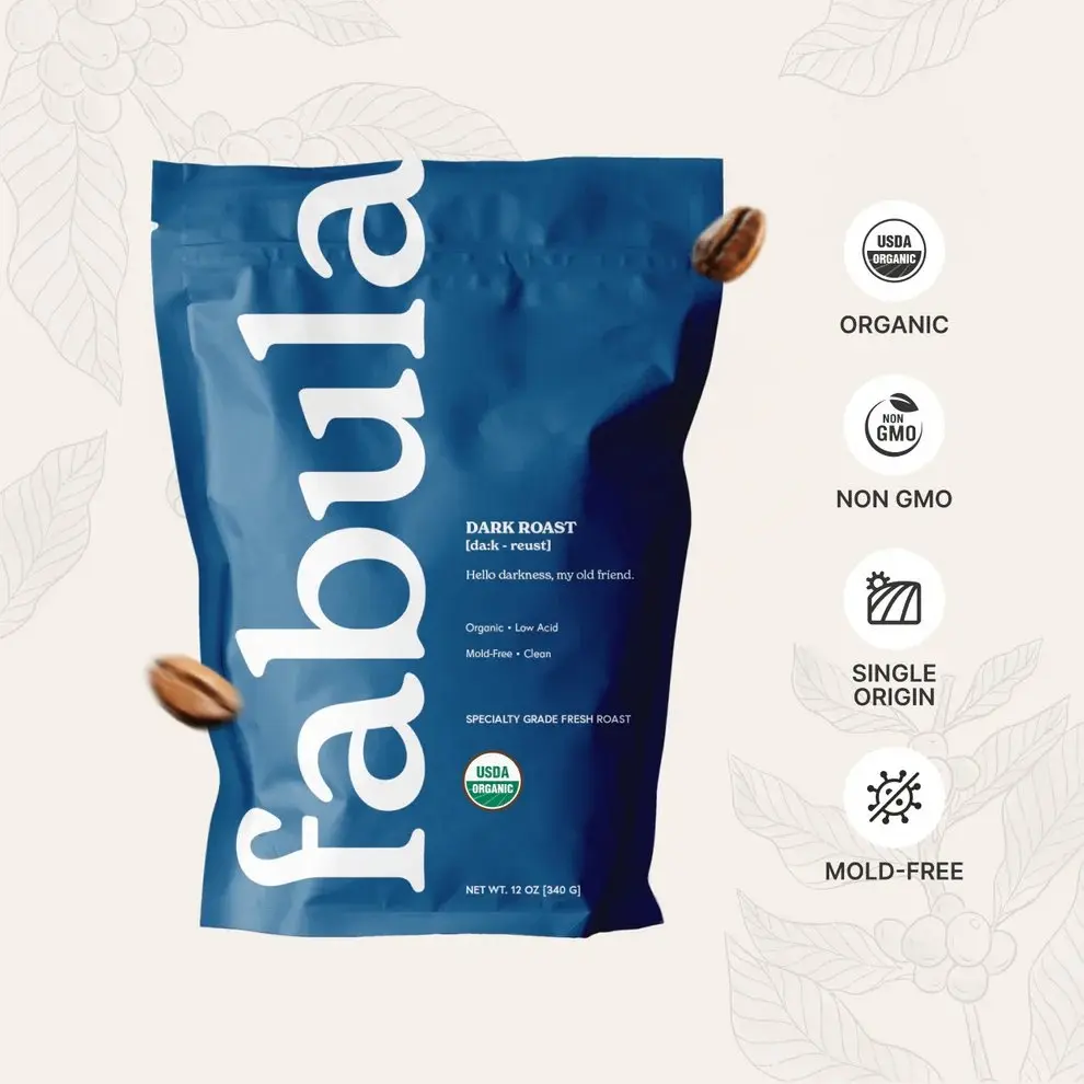 Organic Dark Roast Coffee - 12oz