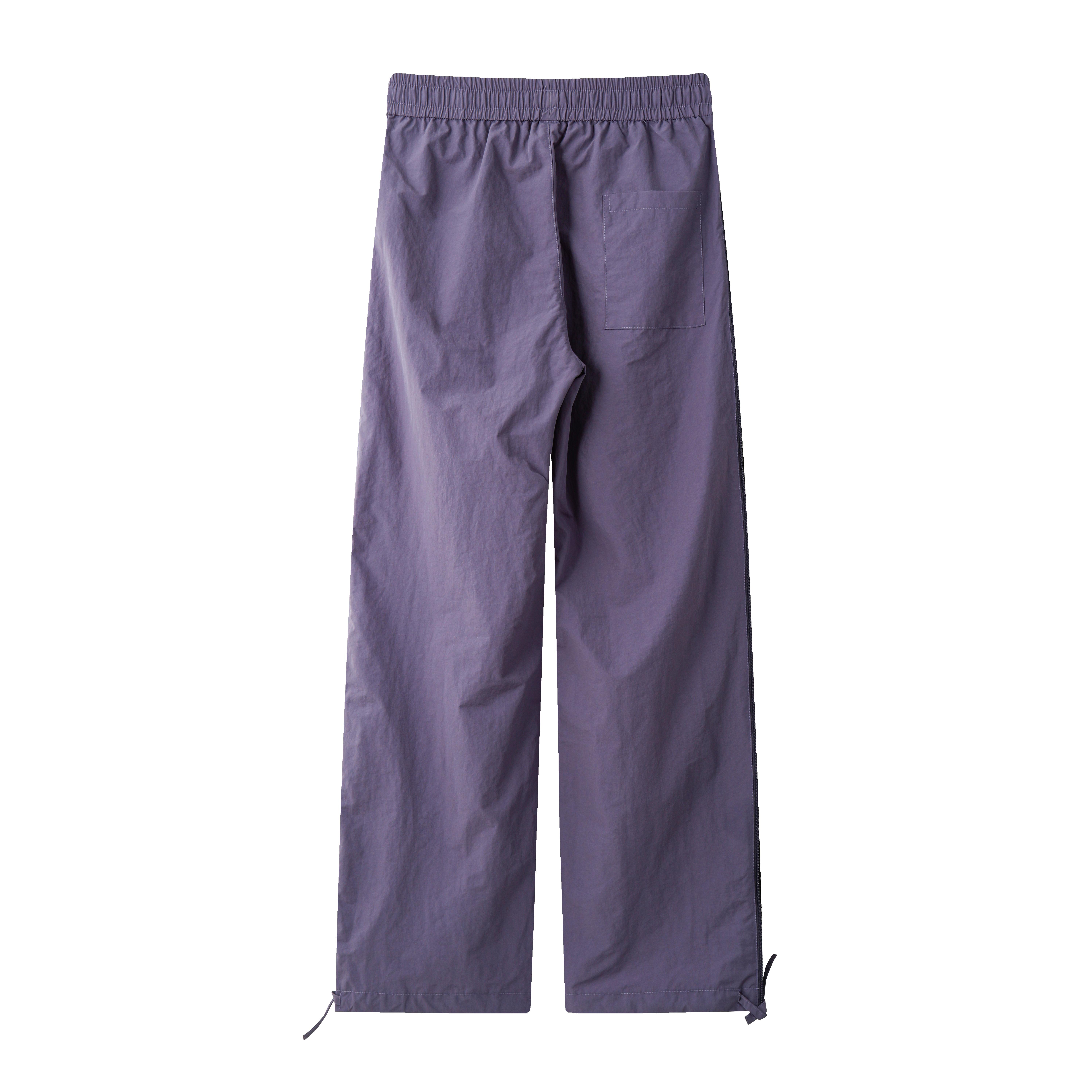 Men’s summer American-style quick-dry wide-leg casual pants with mesh for excellent breathability and zippered panels