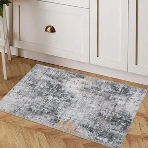 1150gsm 100% Polyester Chenille B Wash Back Folding Printed Carpet XXS- Abstract - unique