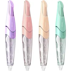 White Retractable Refillable Correction Tape With Smooth Pull Out Applicator Aesthetic Cute Correction Pen for Office Supplies