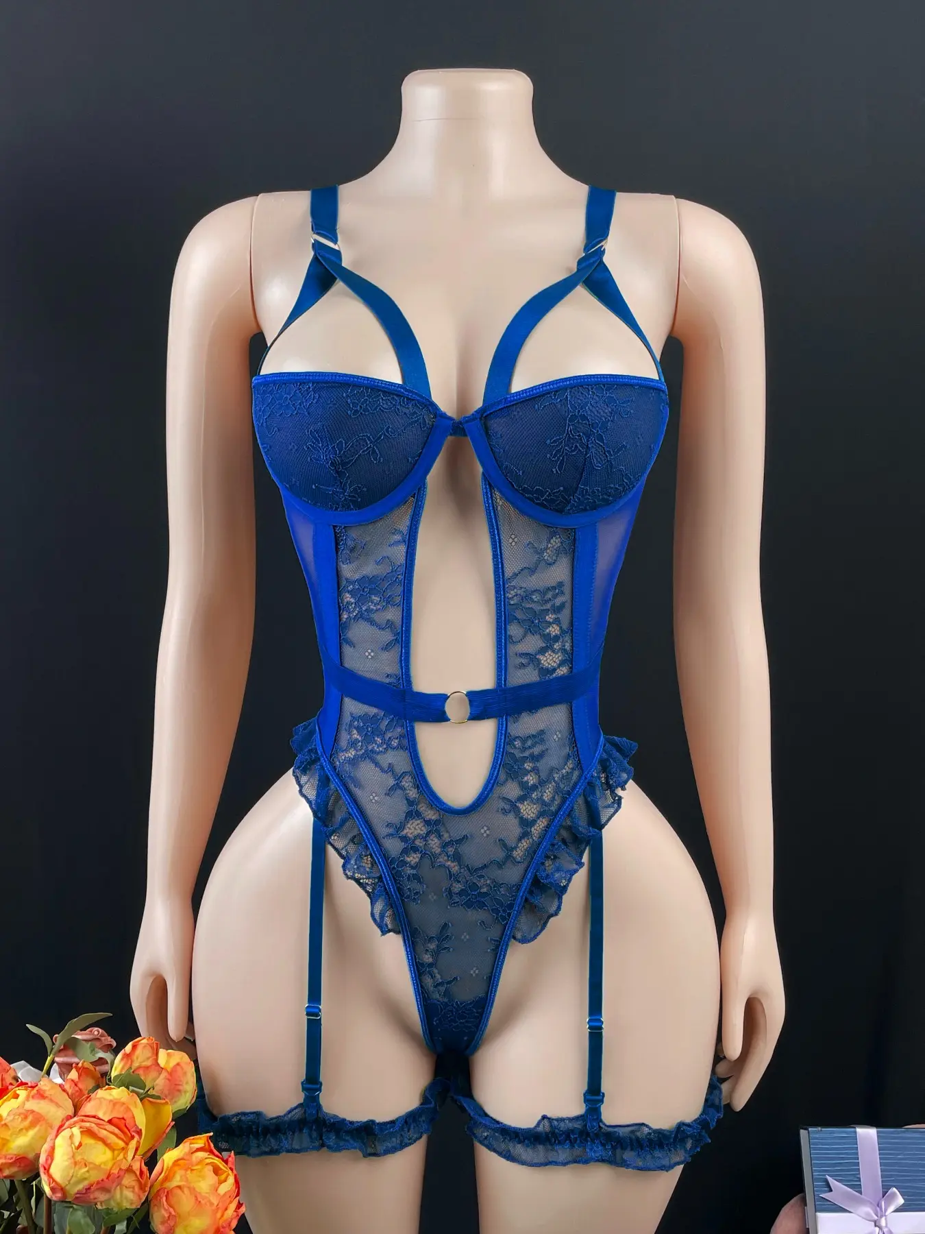 Fashion Sexy Women's Soft Supportive Lingerie Lace One-Piece Bodysuit with Steel Support, Backless Design, Adjustable Straps, Comfortable and Stylish, All Seasons Wear, Hot Lace Bodysuit - TikTok Shop Fashion Sexy Women's Soft Supportive Lingerie Lace One-Piece Bodysuit with Steel Support, Backless Design, Adjustable Straps, Comfortable and Stylish, All Seasons Wear, Hot Lace Bodysuit - TikTok Shop