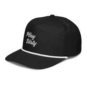 'Play Dirty' Golf Rope Cap