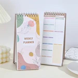 1pc Undated Vertical Weekly Planner Pad, Portable To Do List Notebook with Priority & Notes Section for Office, Home & School