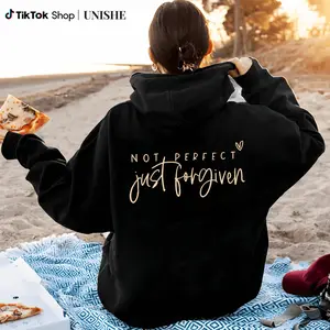 Faith-Based Women's Hoodie - Jesus Inspirational Long Sleeve Sweatshirt