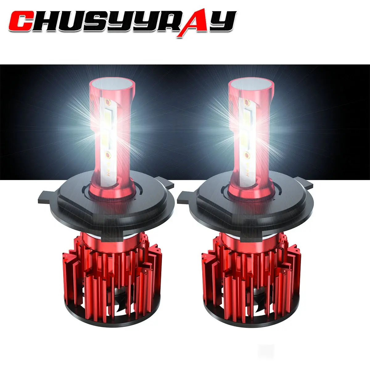 2pcs H4/9003 LED Headlight Hi-Low Beam Bulb For Honda Ridgeline Pickup 2006 2007 2008 2009 2010 2011 2012 2013 2014