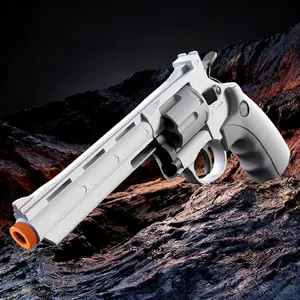 Revolver Toy Model, Foam Dart Launcher Toys Outdoor Game & Festival Gifts Revolver Toy Model, Foam Dart Launcher Toys Outdoor Game & Festival Gifts
