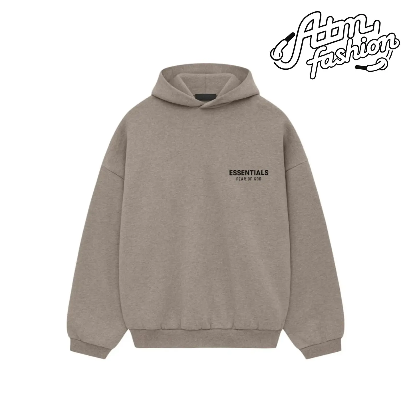 Fear of God Essentials Fleece Hoodie II 'Heather Grey' Authentic Brand New Fashion Streetwear Hypebeast Limited Gift