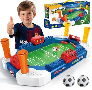 Mini Foosball Table Soccer Game for Kids Ages 6-12, Tabletop Football Indoor Sports Board Game for Family Game Night & Game Room, Birthday Gift for Boys & Girls