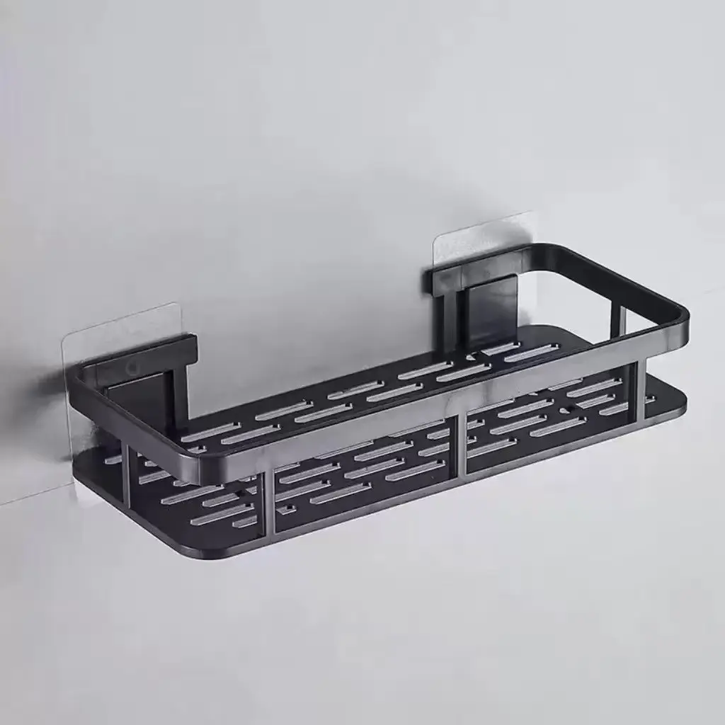 Wall-Mounted Shower Rack, Large-Capacity Space-Saving Easy-to-Install Shower Shelf for Bathroom and Kitchen, Home Organizer, Bathroom Organizing Accessories, Bathroom Accessory