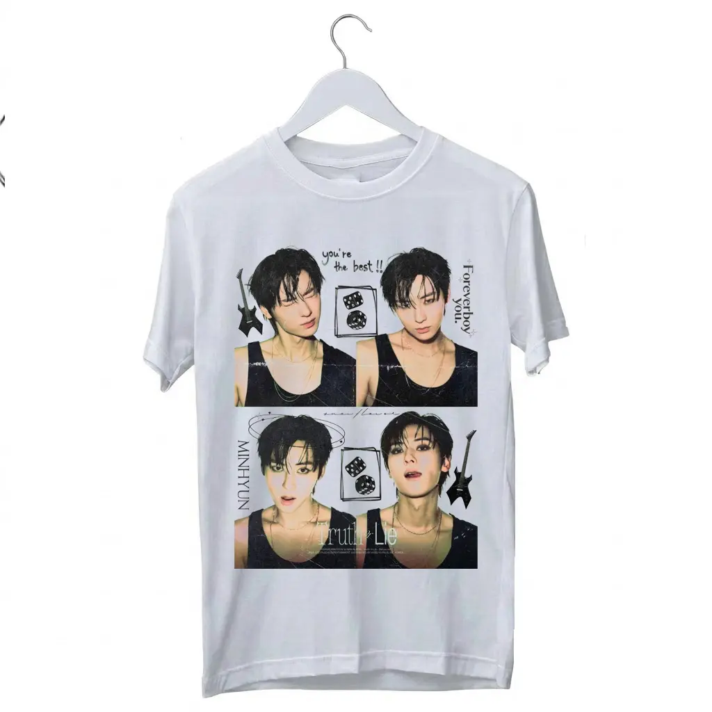 Hwang Min Hyun Korean Idol Style Gift For Fans T Shirt