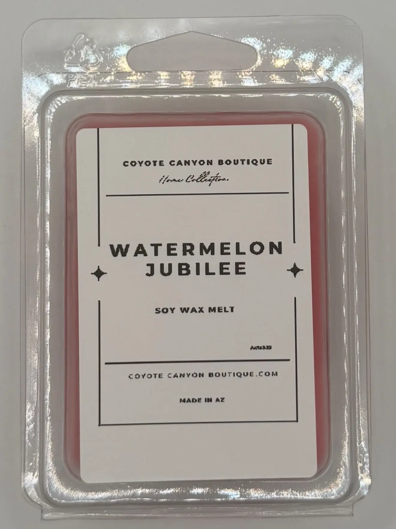 Watermelon Jubilee Soy Wax Melt | Fresh Summer Watermelon Scent | Handmade Wax Melts