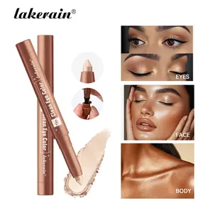 ​12 Counts Bronze Eyeshadow Pens, Waterproof, Smudge-Proof & Long Lasting Eyeshadow Sticks, Creamy Blendable Formula, Easy to Apply, Buildable Color, Travel-Friendly​, Eye Makeup Tool