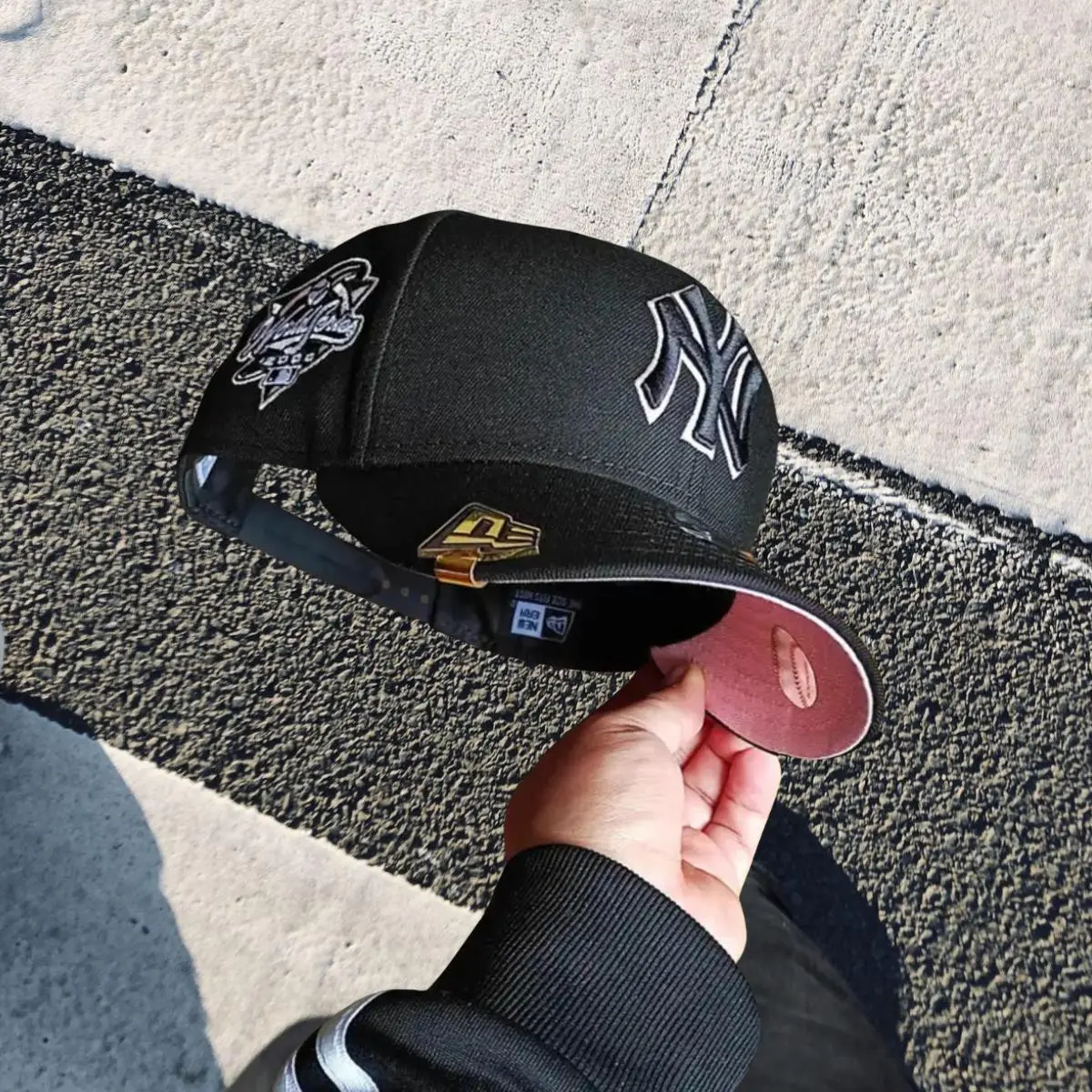 New Era MLB 9FIFTY Snapback Cap - NY Yankees/LA Dodgers Anniversary Patch, Unisex Classic Sports Collectible Streetwear Headwear