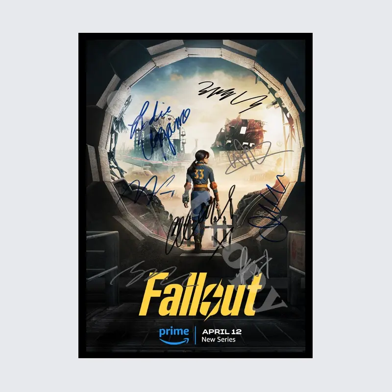 FALLOUT TV SERIES FULL CAST SIGNED AUTOGRAPH POSTER PRINT - TikTok Shop