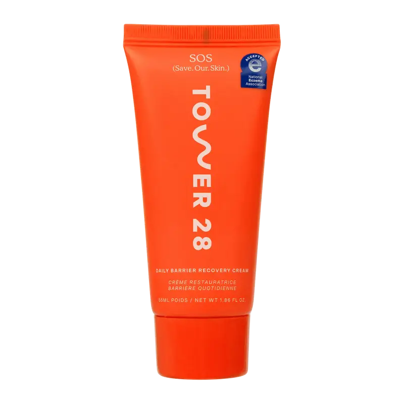 SOS Barrier Recovery Cream - Moisturizer for Sensitive Skin, Moisturizing & Hydration in a Convenient Bottle Soothing Ceramides Barrier