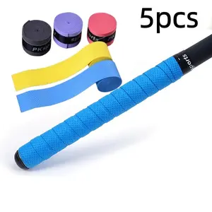 2-Pack Non-Slip Sports Handle Tape, Multi-Functional Elastic Sweat-Wicking Wrap for Tennis Racket/bicycle Handle/badminton Racket/fishing Rod/dumbbell
