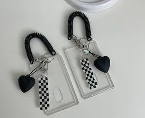 Clear Acrylic Photocard Holder with KeyChain