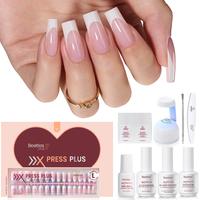 224Pcs 16 Sizes L Square French All-In-One Kit