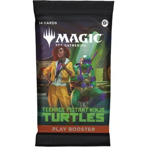 Magic: The Gathering | Teenage Mutant Ninja Turtles - Play Booster Pack | Collectible Trading Card Game