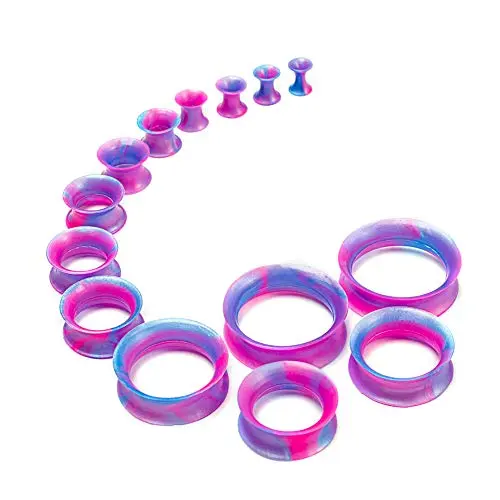 Purple with Pink Color